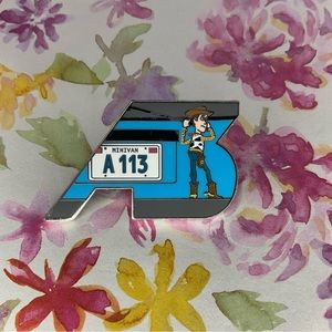 Pixar A113 Toy Story Woody Disney Pin